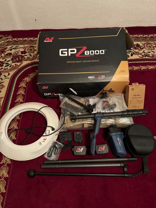 Золото искатель последный модель GP 8000 MINELAB
