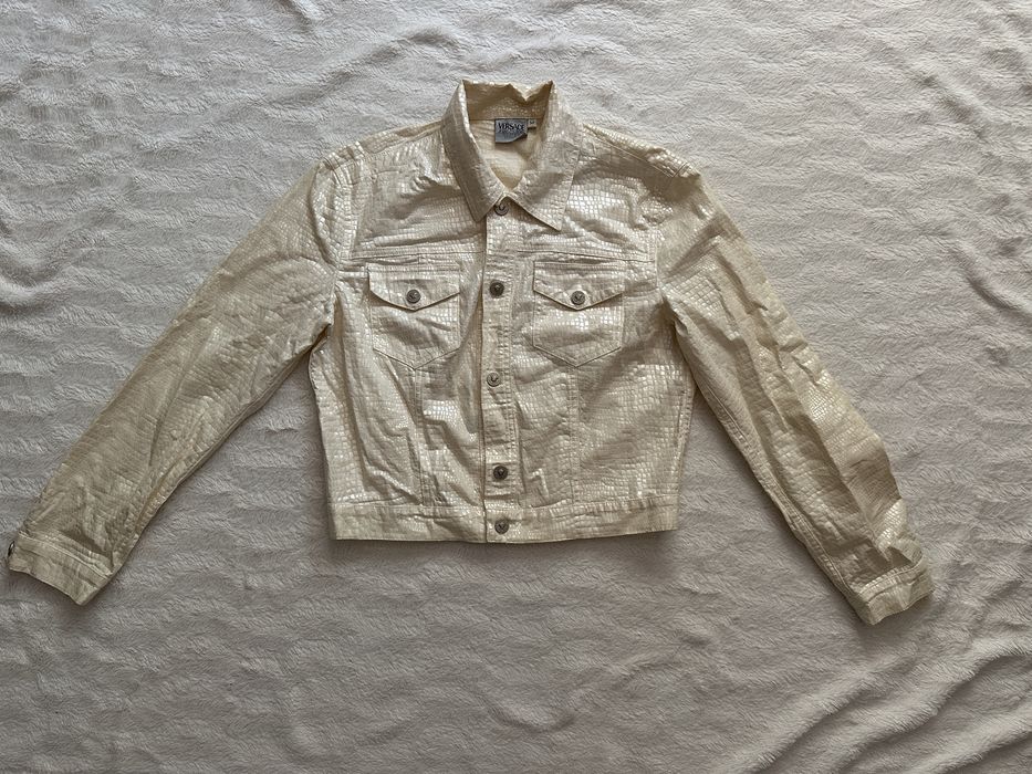 Geaca Versace couture crem M