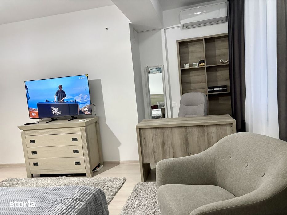Garsonieră modernă de închiriat – zonă semicentrală, bloc nou