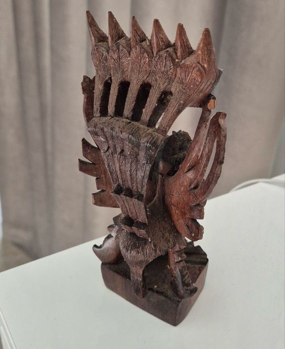 Статуетка дърворезба - бог Вишну