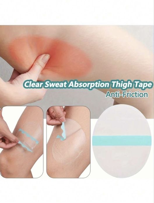 Водоустойчиви лепенки против притриване и рани на вътрешната част / между бедрата - 5 броя.