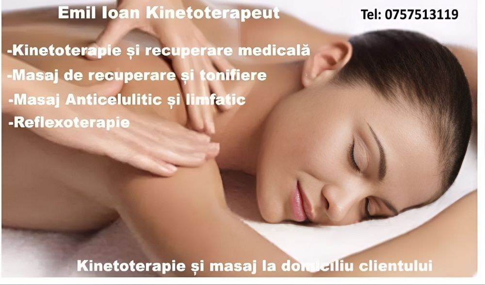 Doar in Iași -Masaj și Kinetoterapie