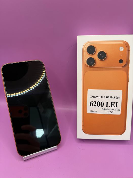 Iphone 17 Pro Max 256gb •Matei Amanet Crangasi•11894