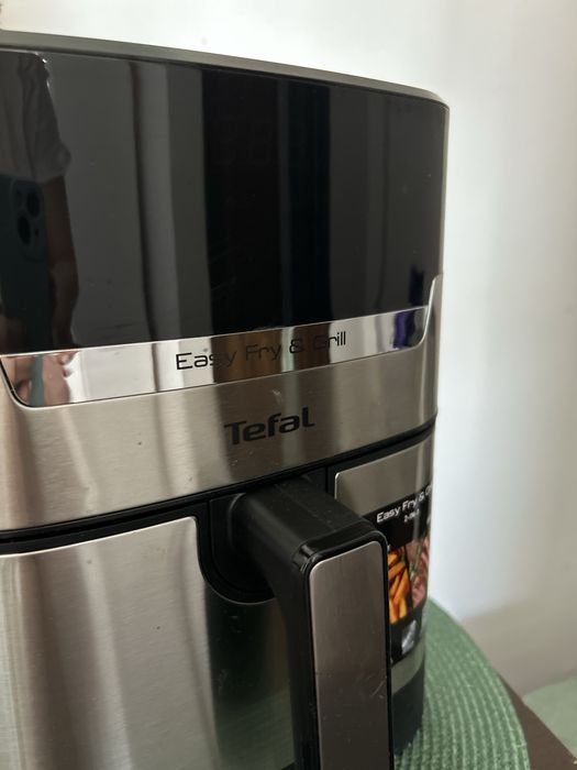 Friteuza cu aer cald Tefal Easy Fry&Grill 2in1 EY505D15, 1400W, 4.2L