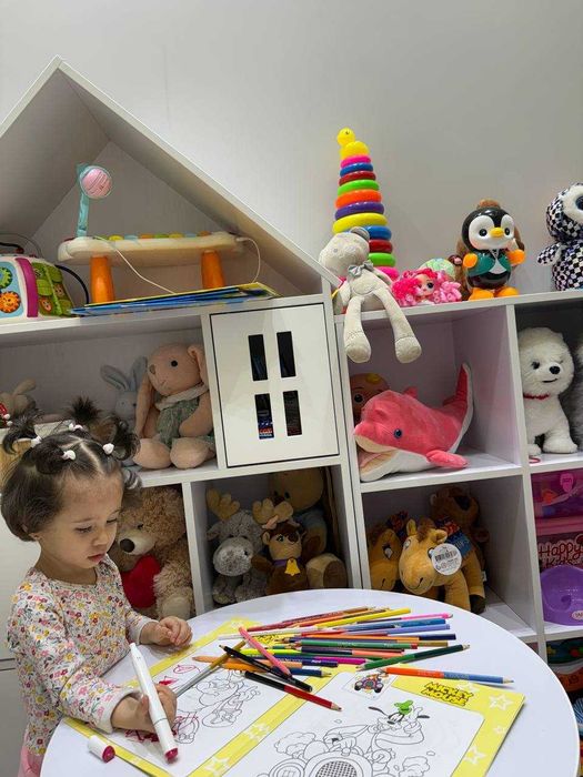 Bolalar mebeli. Bolalar shkafi. Bolalar uchun stol va stullar