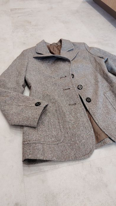 Дамско вълнено сако меланж