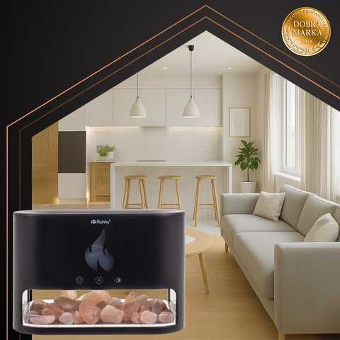 Арома дифузер и овлажнител за въздух с масла за хималайска сол