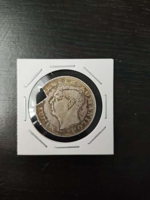 Moneda 500 lei 1944 Regele Mihai I Argint