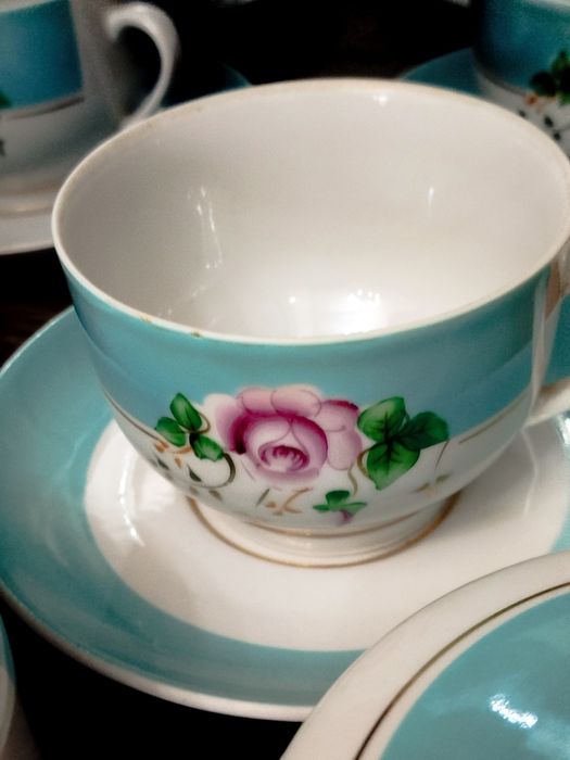 Чайный сервиз советский Коростень