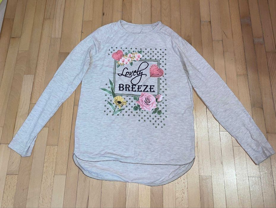 Дамска/детска блуза с дълъг ръкав