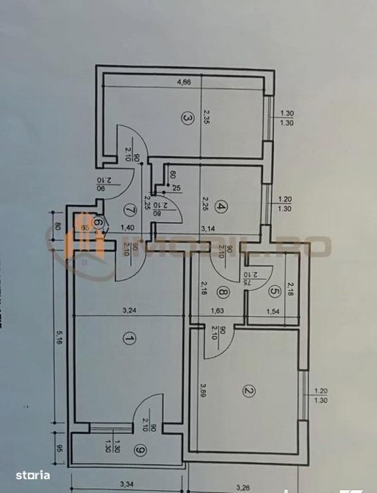 Apartament 2 camere Tudor Vladimirescu