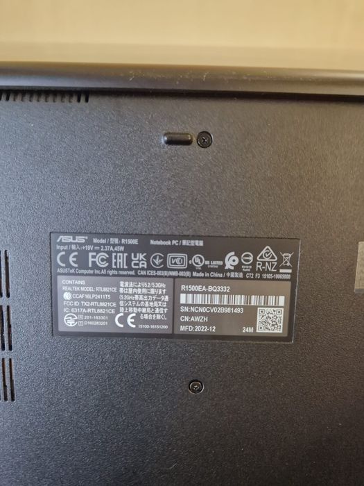 Asus Vivobook R1500E Amanet BKG