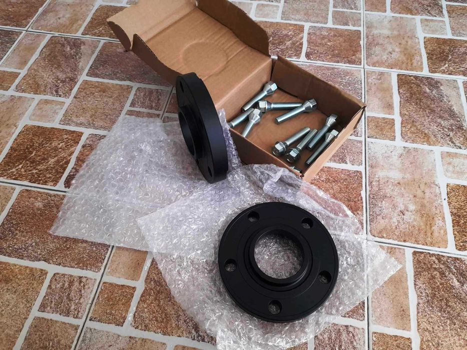 Pachet 2 Distantiere de 15mm sau 20mm pt BMW 5x120 cu prezoane lungi