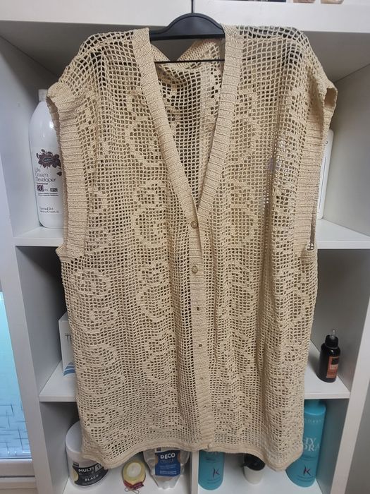 Ilic croșetat manual – model unic, lucrat cu grijă