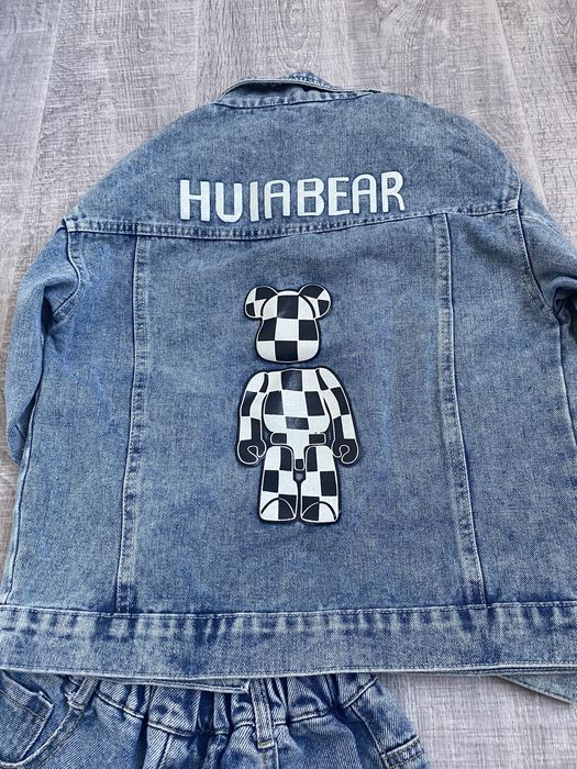 Детский джинсовый костюм