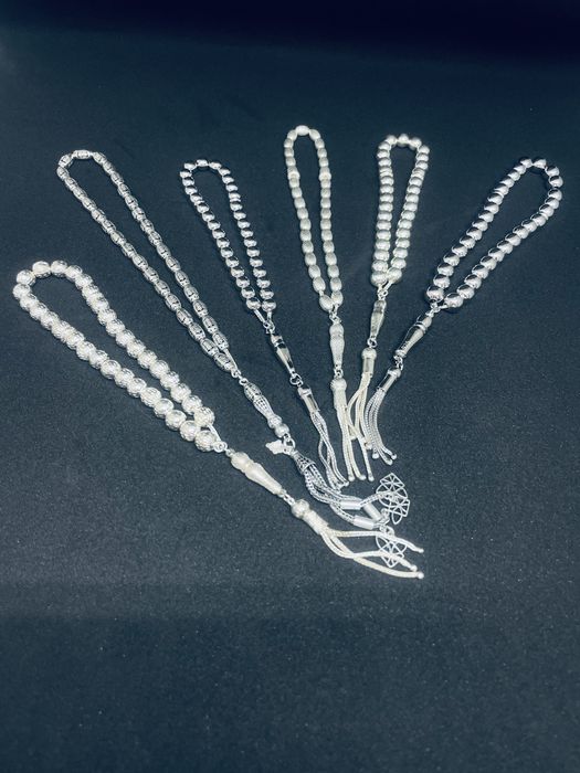 Kumush tasbeh sotiladi 925 proba garantiya