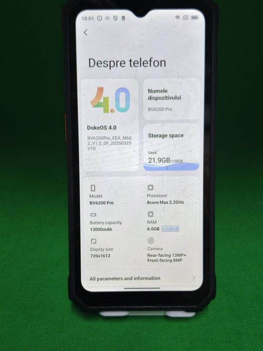 Blackview BV6200 Plus telefon anti shock