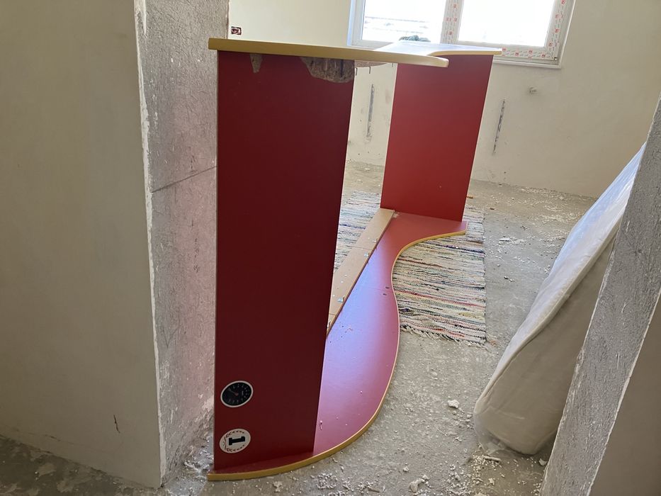 Pat copii masina curse 220*90 cm inaltile 25-40cm