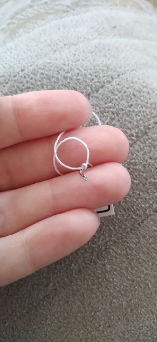 Пирсинг в нос . Серебро