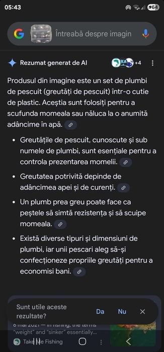 Set greutăți pescuit cu agrafă