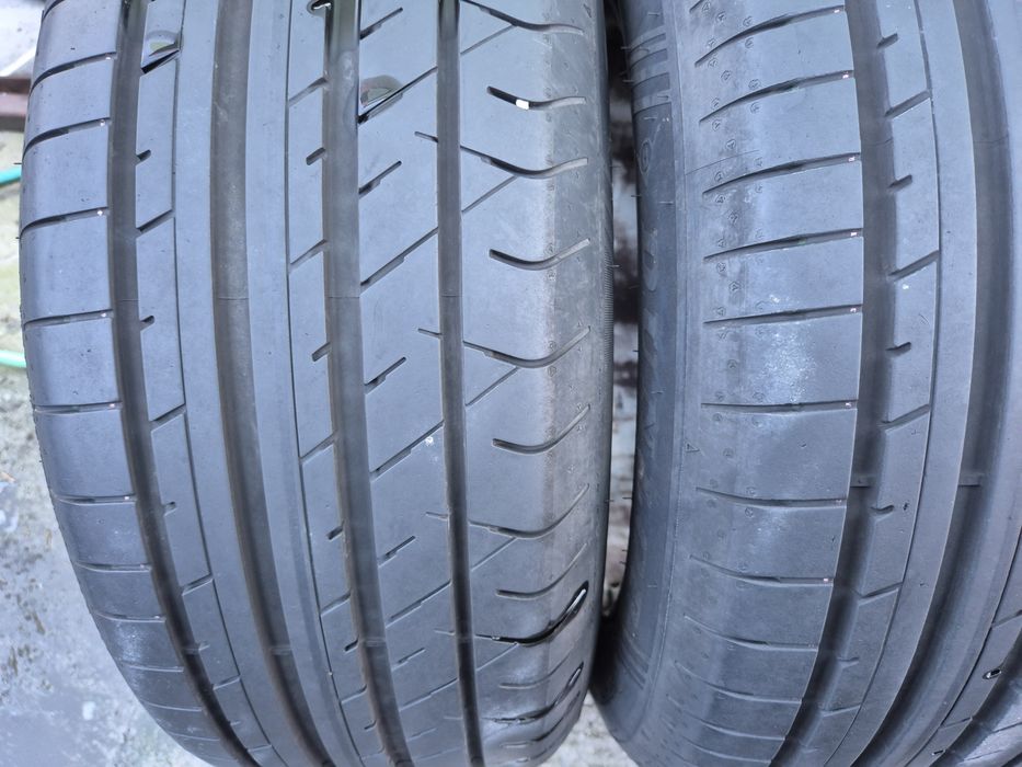 4бр летни гуми дънлоп 235-55-17/ 2024/ 6.5мм грайфер/