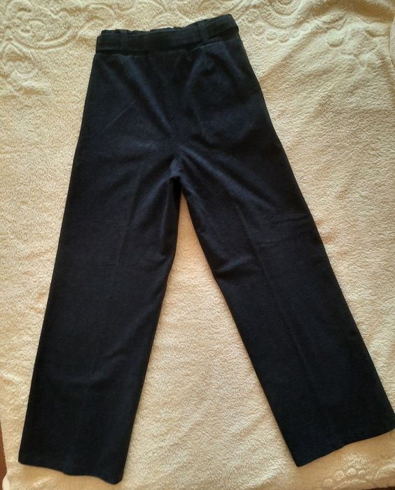 Брюки палаццо тёплые