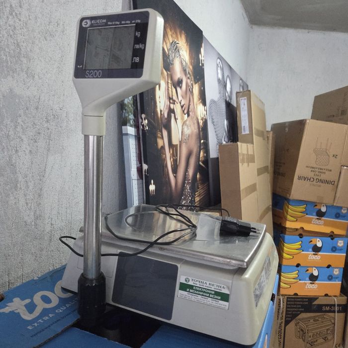 Кантар везна и касов апарат