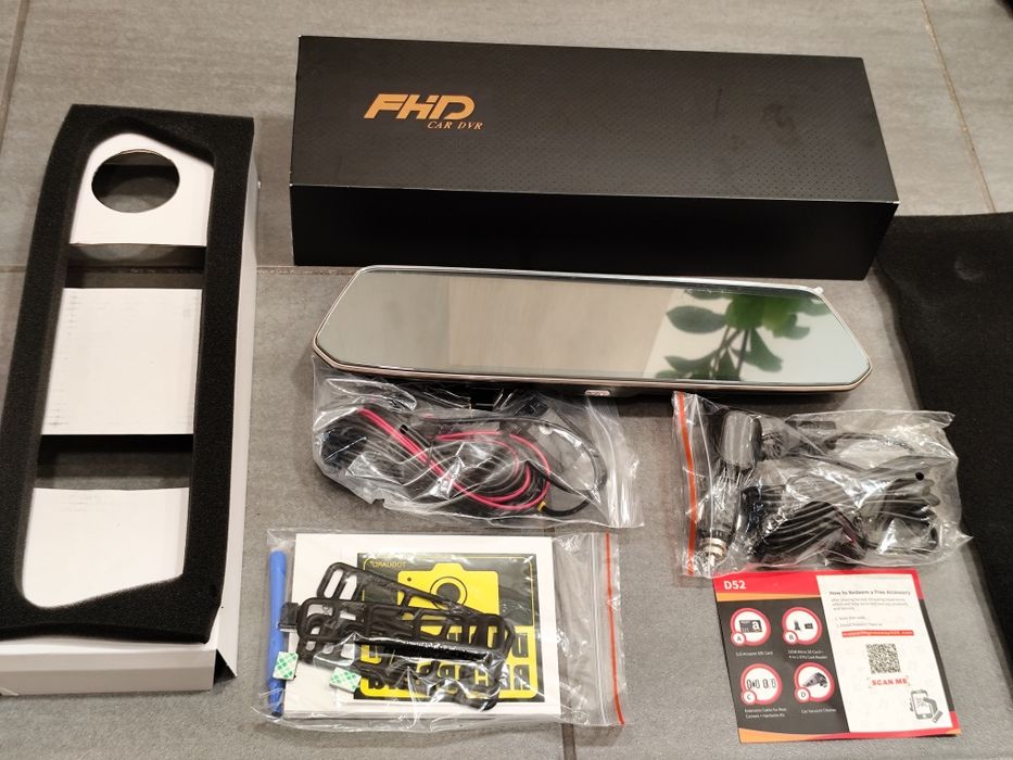 TOGUARD CE35 / Огледало / Камера / Видеорегистратор / DVR