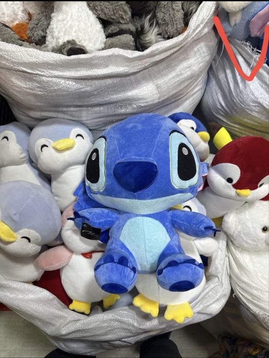 Stich stitch ayiqcha yumshoq oyinchoq стич мягкая игрушка ститч