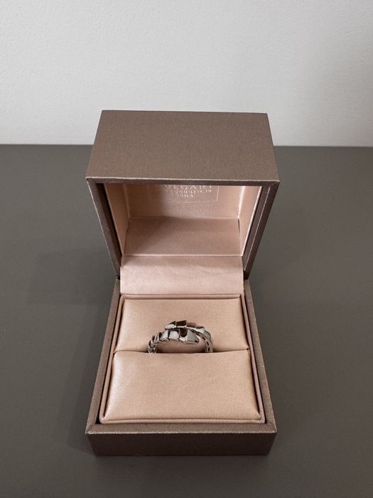 Кольцо серебряное, под бвулгари, 17-18 размер