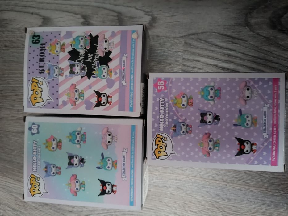 Kuromi, My melody и Pochacco Funko Pop