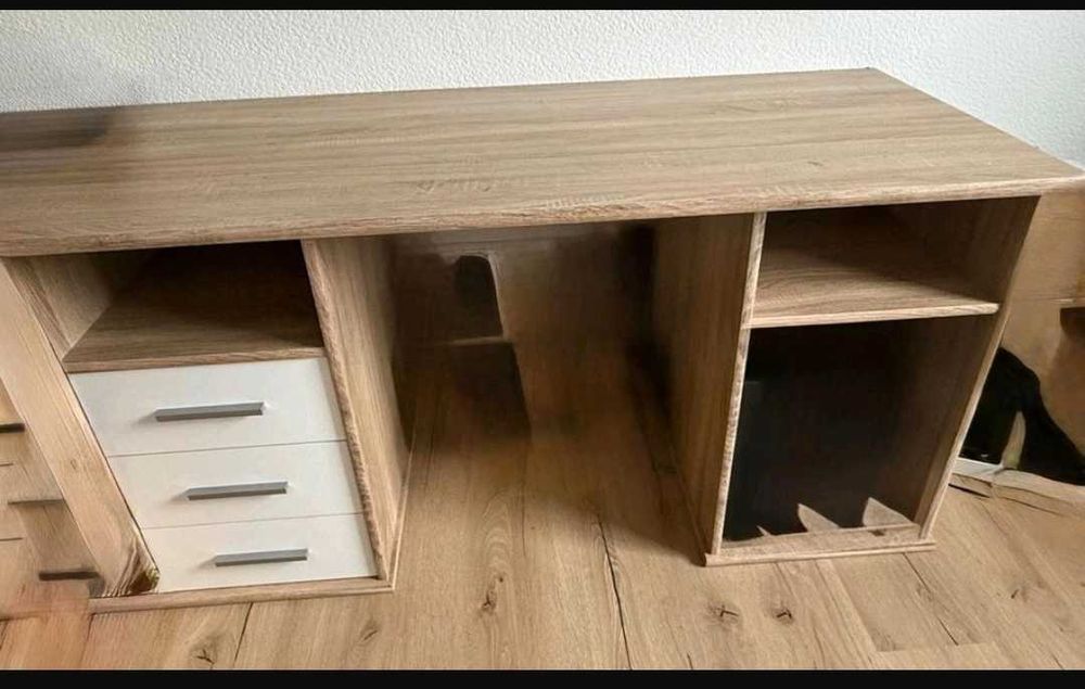 Birou robust cu sertare