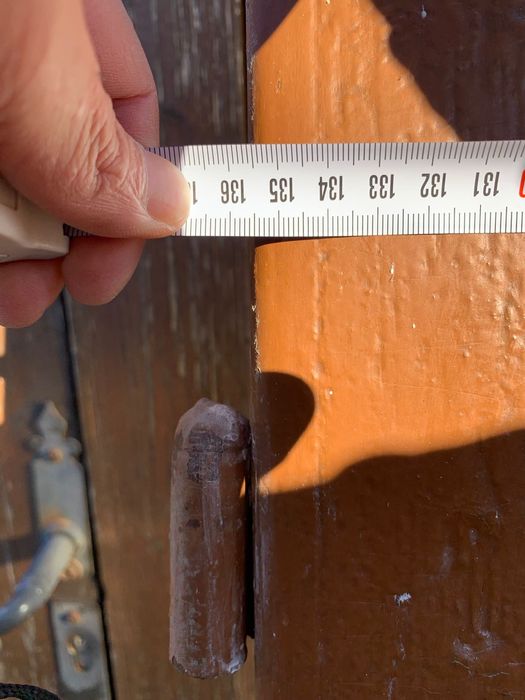 Usa lemn exterioara/ compusa din 2 bucati