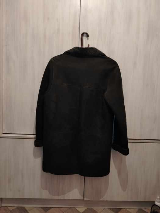 Мужская дублёнку зимняя