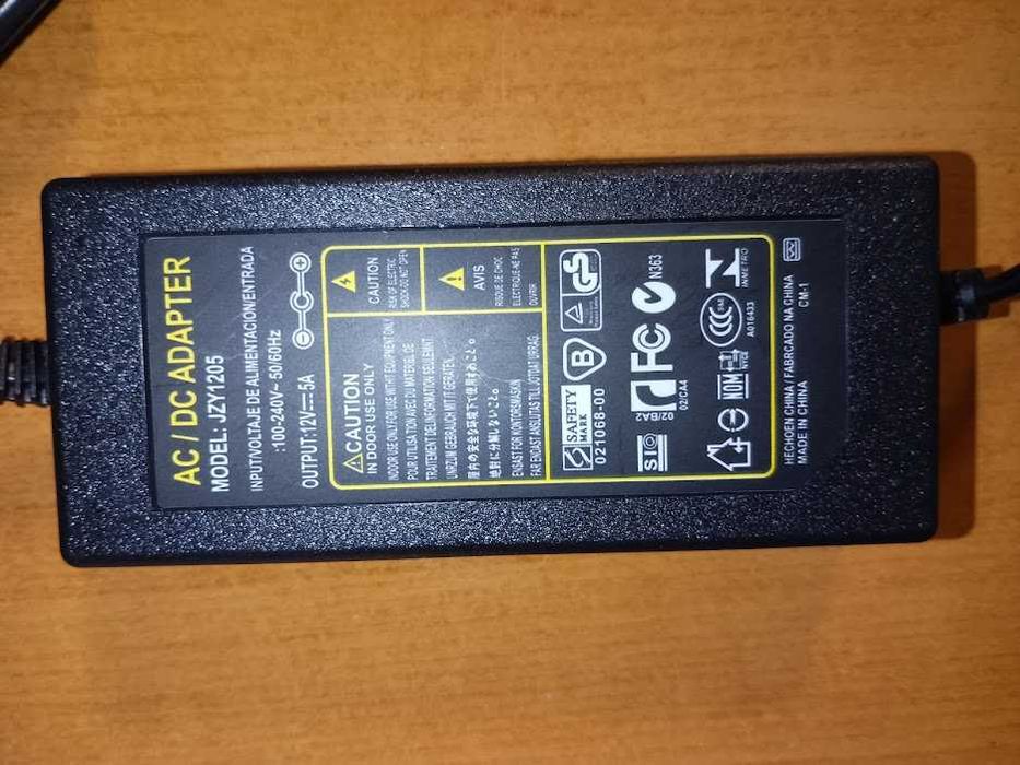 Адаптер 12v/5A  60W