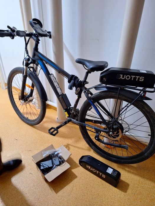 Bicicletă electrică DUOTTS 48V – Ca nouă, 2 Baterii, Stare perfectă