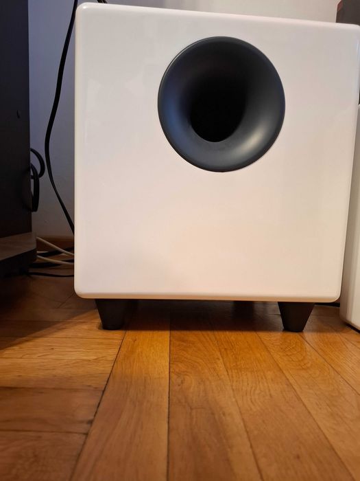 Boxe active Audioengine A5+ Wireless, plus subwoofer Audioengine S8