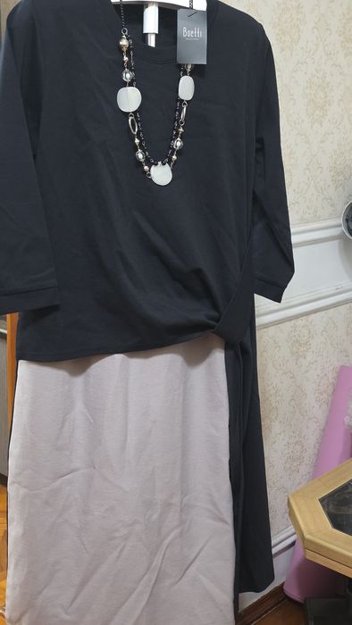 Женское платье, новое, комбинированное, Южная Корея