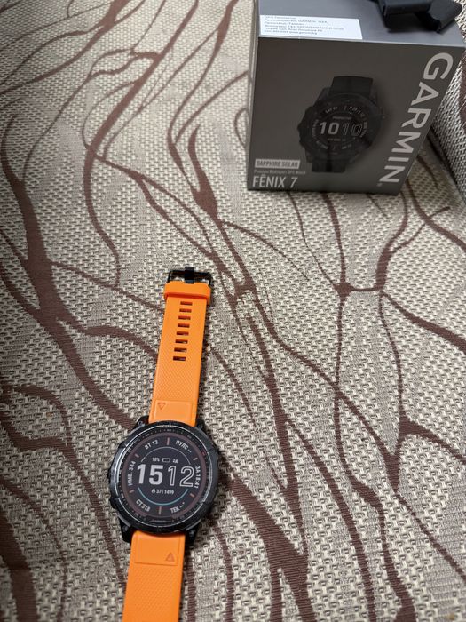 Продавам Garmin Fenix 7 sapphire solar