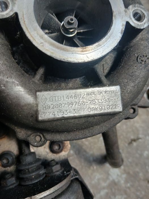 Turbina renault scenic 3 / megane 3 1.9 dci euro 5