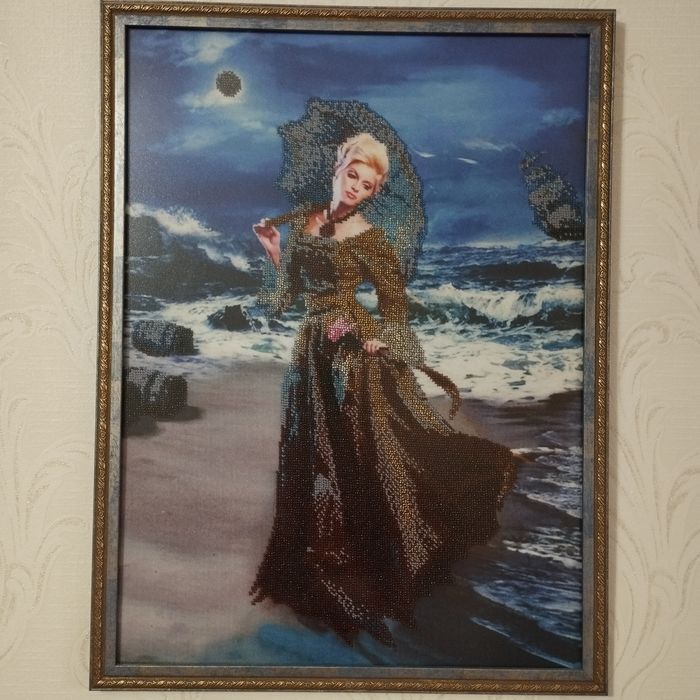 Картина "Дежавю". Бисер.