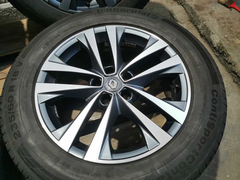 Jante Originale Renault Espace / Koleos R 18 cu anvelope de vara