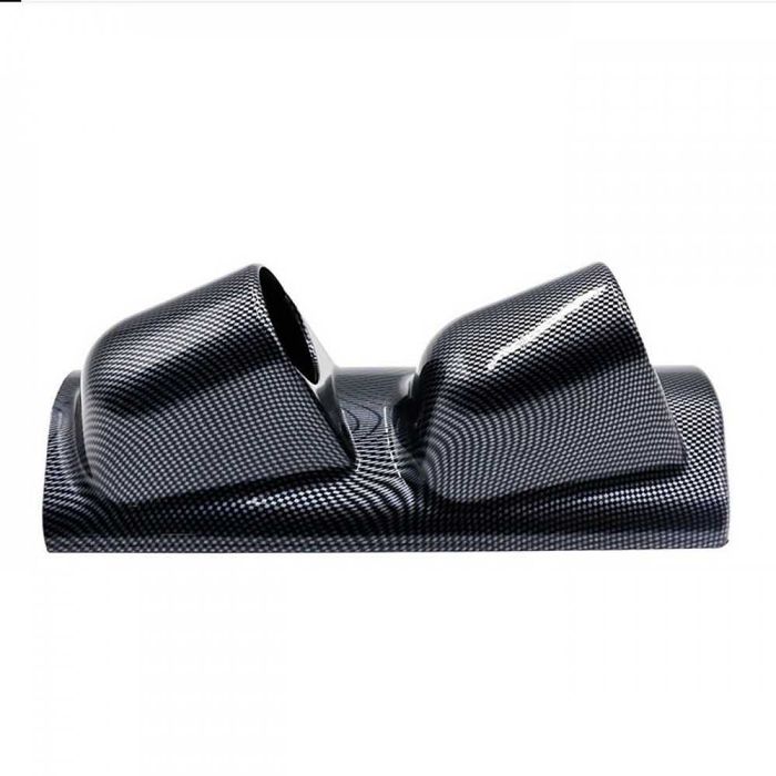 Стойка за 2 измервателни уреди за колона - КАРБОН.