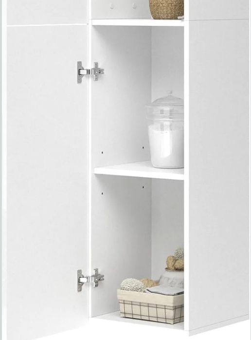 Висока шкаф бял гланц Vicco 4722