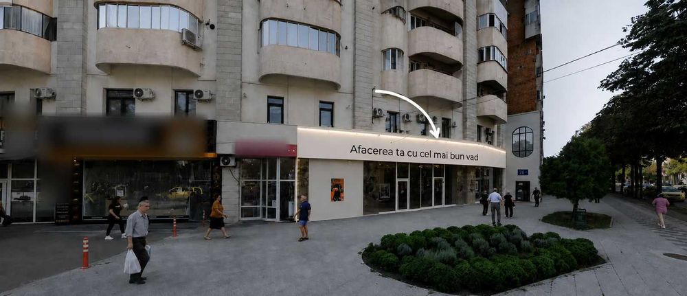 Spațiu comercial de închiriat, ultracentral Buzău, lângă piața agroalimentară, 20–133 mp