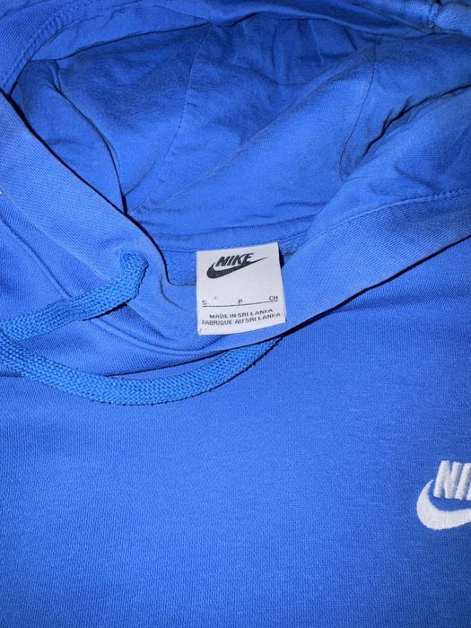 Nike blue hoodie