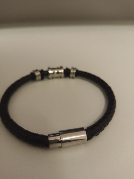Bratara POLICE din piele, sistem prindere cu magnet