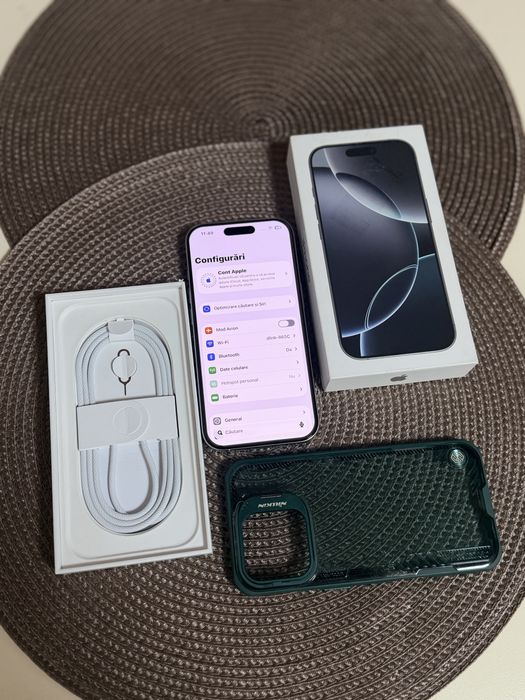 iPhone 16 Pro Ca Nou 5G 128GB Titanium White ALB