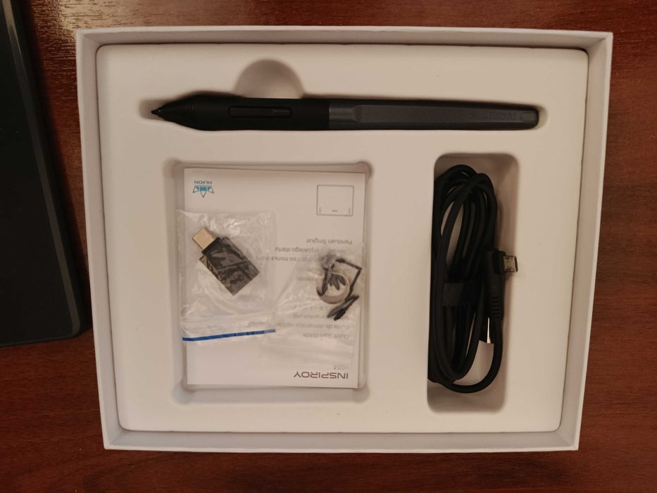 huion hs64 графический планшет