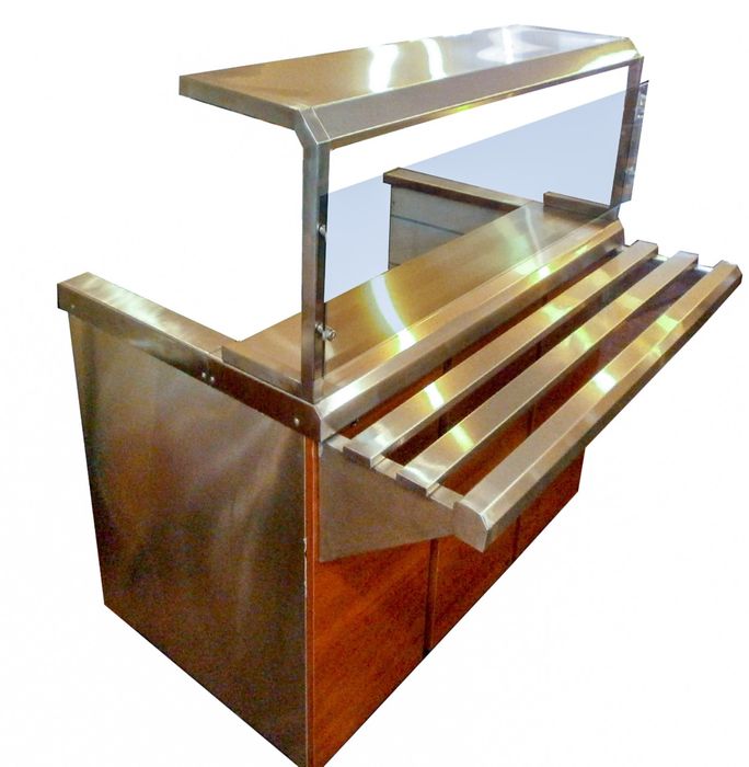 Линия раздачи, мармит для горячих блюд